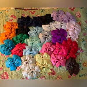 Hair Bows (33) all colors